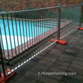 Recinzione della piscina in rete di sicurezza rimovibile per la sicurezza